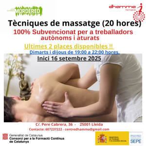 Curso Técnicas de masaje